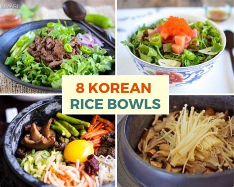 8 Korean Rice Bowl Recipes for Every Diet - Kimchimari