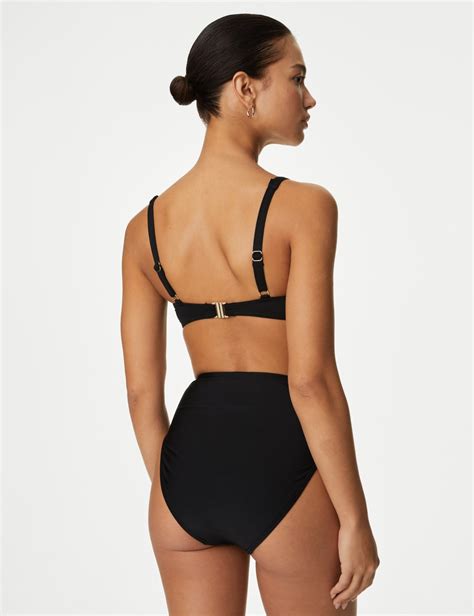 High Waisted Bikini Bottoms M S Collection M S