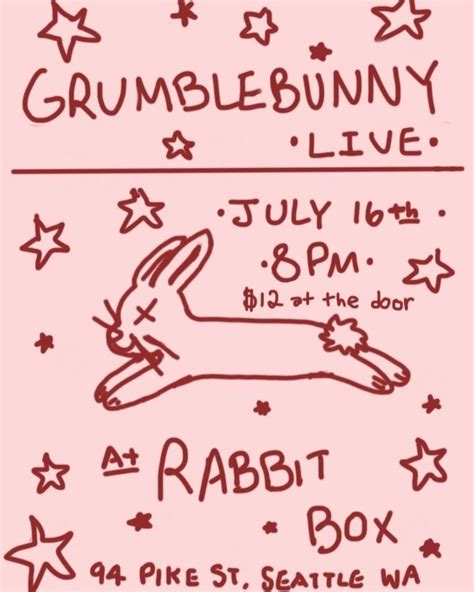 Events — The Rabbit Box ~ 94 Pike St. Seattle