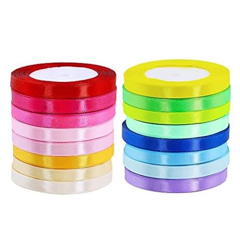 Supla Colors Yard Fabric Ribbon Silk Satin Roll Satin Ribbon