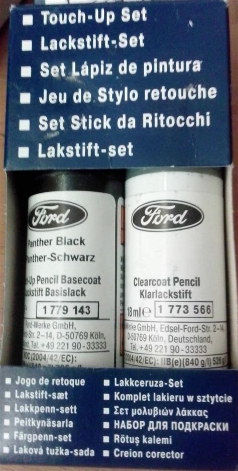 краска для подкраски сколов. — Ford Focus Sedan II, 2 л, 2010 года ...