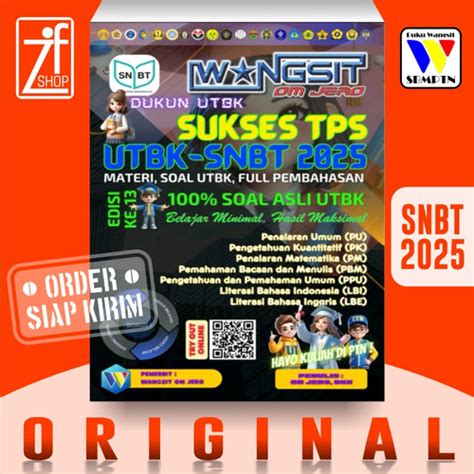 Jual Buku Wangsit TPS 2025 Buku Wangsit Om Jero UTBK SNBT Sukses TPS