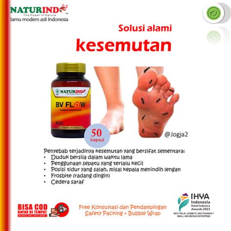 Jual Obat Kesemutan Kebas Tangan Kaki Varises Sering Kram BV FLOW