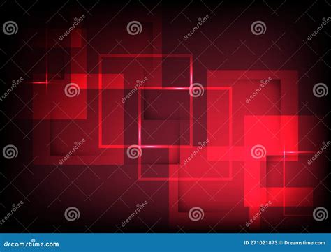 Abstract Background Hi Tech Overlapping Square Pattern Vector