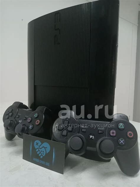 Игровая приставка Sony PlayStation 3 Прошитая Super Slim 500Gb + 22 ...