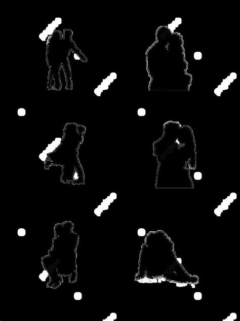 Free Hug Silhouette PNG Transparent, Lovers Hug Silhouette Matting Free ...