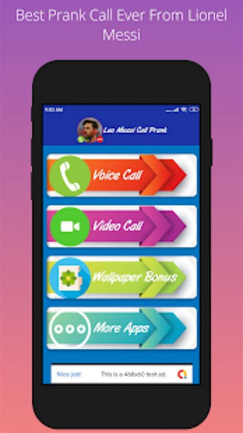 Prank Call From Mr Messi Call On You Apk For Android Download