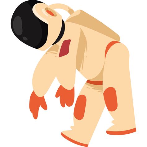 astronaut sleeping position 24088886 PNG