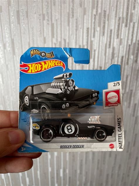 Hot Wheels Rodger Dodger Magic Ball 8 Raro Carrinho Antigo Coleção Item Infantil Hot Wheels