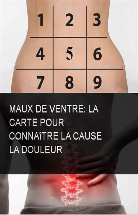 Maux De Ventre La Carte Pour Conna Tre La Cause La Douleur Maux De