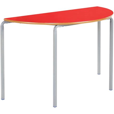 Alumni Crush Bent Semi Circular School Tables From Our School Tables Range