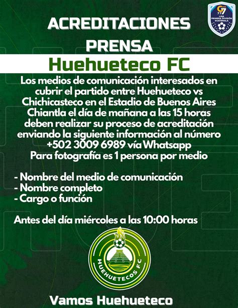 Huehuetecos - Información Importante para los medios de comunicación