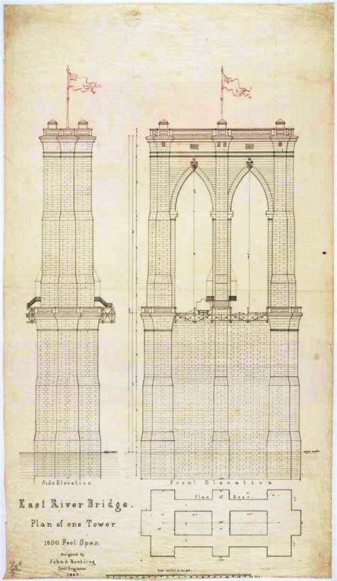 Ad Classics The Brooklyn Bridge John Roebling Archdaily