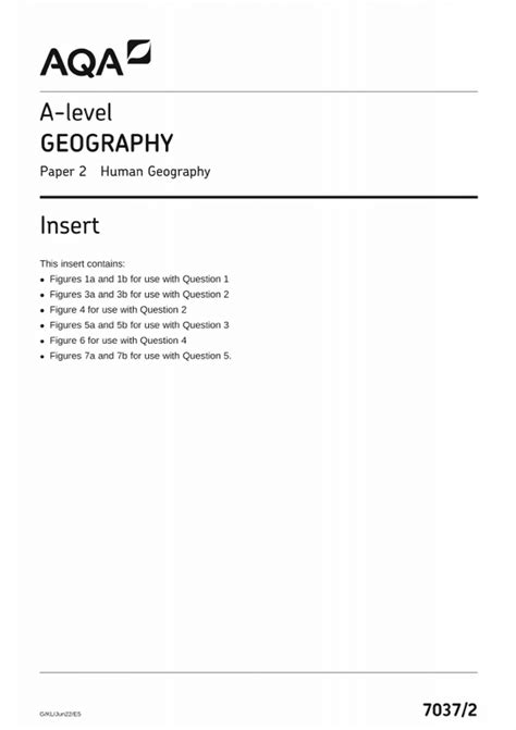 G C S E Geography A Q A Student Book 1