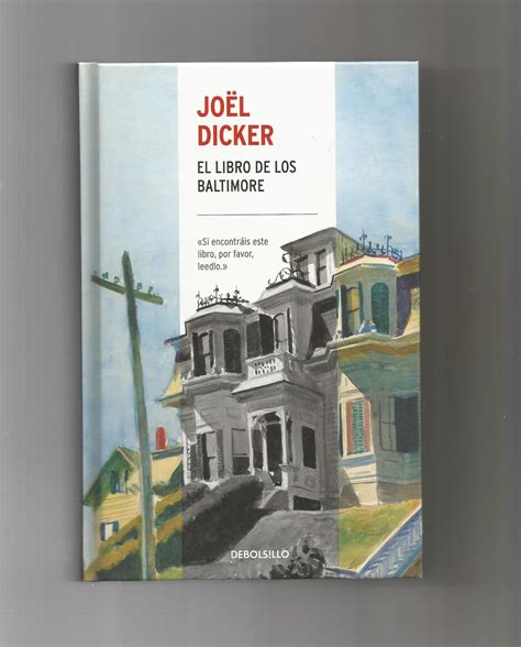 El Libro De Los Baltimore De Dicker Jo L Buen Estado Carton