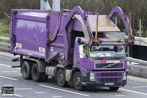 Volvo Fm 400 Refuse Truck Pn09 Cfm Biffa M1 J10 Lu Flickr