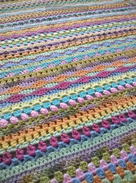 Ravelry Tooty Stripey Blanket By Tina S Allsorts Crochet Blanket