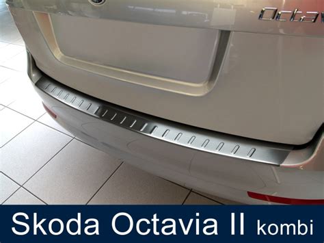 Prahové lišty kryt nákladové hrany Škoda Octavia II Combi 2005