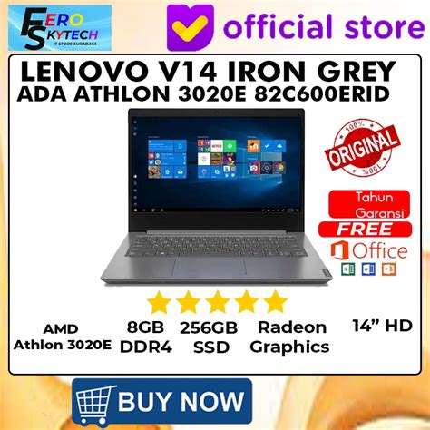 Jual Laptop Lenovo V Ada Amd Athlon E Ddr Gb Gb Ssd