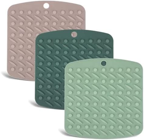 Amazon Thinp Pack Silicone Pot Holders Silicone Trivet Mats Silicone Hot Pads For Kitchen
