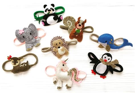 Заколки/резинки в виде животных в интернет-магазине на Ярмарке Мастеров ...
