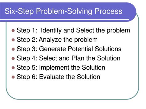 PPT Problem Solving PowerPoint Presentation ID 6902366