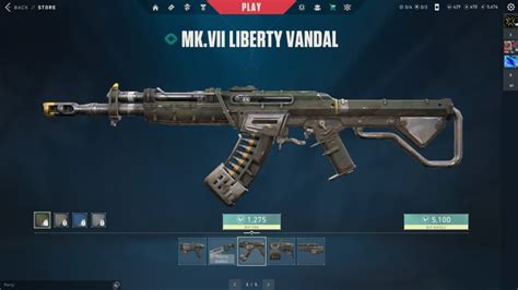 Valorant Mk Vii Liberty Bundle Skins Price And Release Date