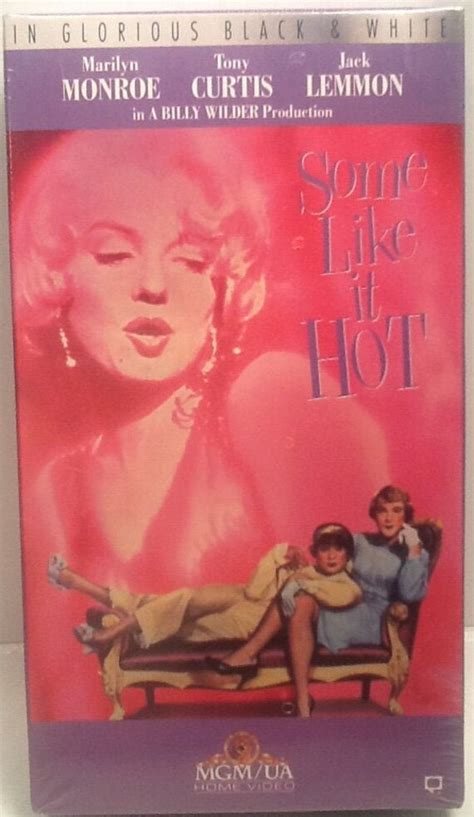 FACTORY SEALED Some Like It Hot VHS Marilyn Monroe Tony Curtis Etsy