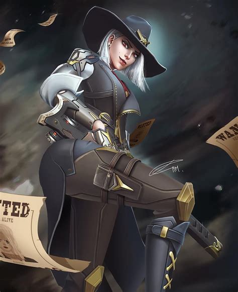 Overwatch Ashe Fanart Anime