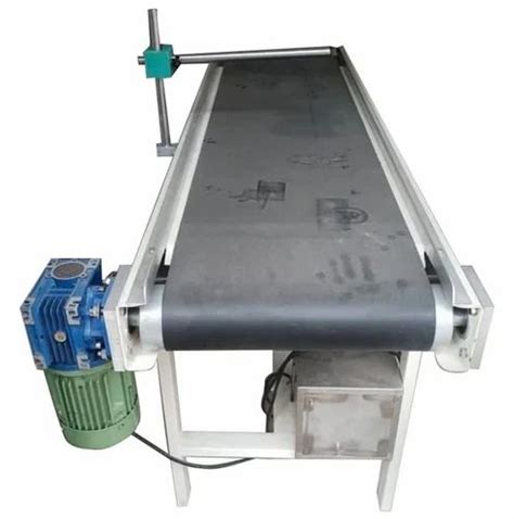 Rubber Flat Belt Conveyor At 300000 Unit Heat Resistant Rubber