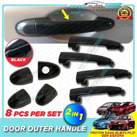 Proton Saga BLM Saga FLX Persona Gen2 Exora Door Outer Handle With Cap