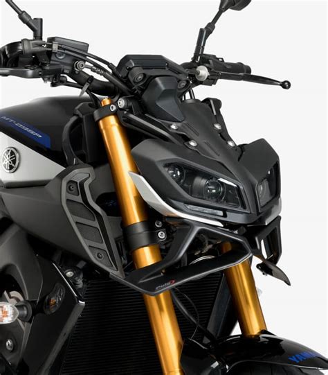 Naked Frontal Winglets J For Yamaha Mt Mt Sp Matt Black By Puig