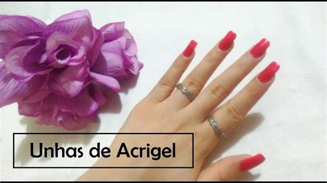 Como Fazer Unhas De Acrigel Passo A Passo Coloca O Youtube