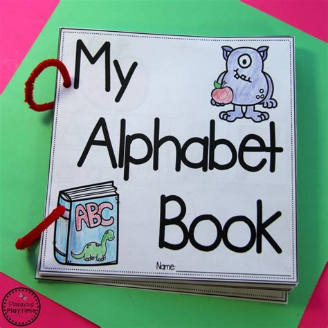 Alphabet Book for Preschool or Kindergarten | Etsy