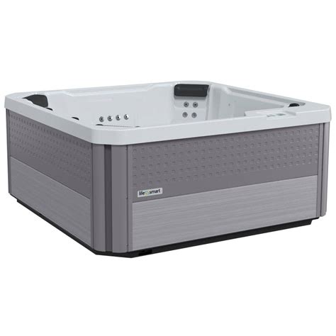 Reviews For Lifesmart Acacia 7 Person 40 Jet 230V Acrylic Hot Tub With Open Seating Pg 1 The