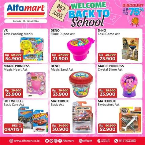 Hot Wheels Beli Gratis Cek Promo Alfamart Back To School Periode