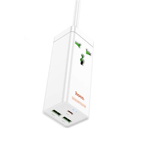 Hoco AC9A 1.5M Talent 2 Adet USB 1 Adet Type-C 1 Adet Priz PD30W Şarj ...