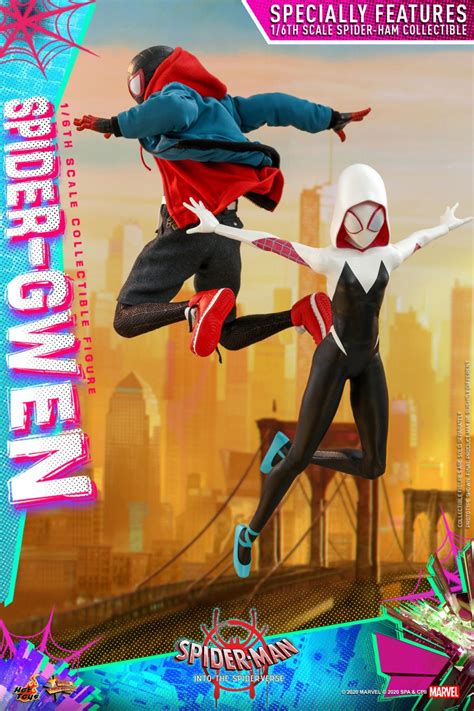 Hot Toys Spider Gwen Da Spider Man Into The Spider Verse Itakon It