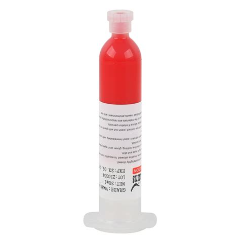 Smt Patch Red Glue Adhesives For Bga Smd Smt Ic Stencil Repair Fuji