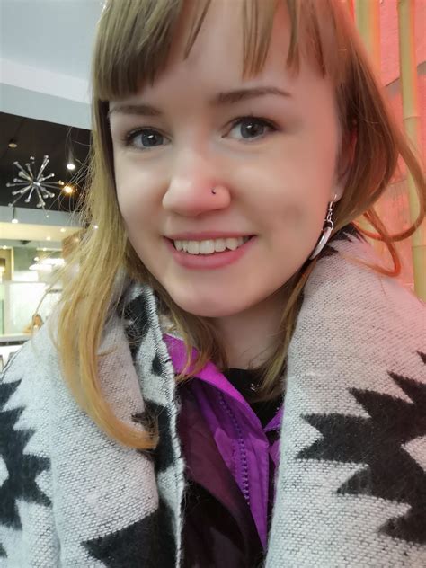 Said Fuck It N Got My Nose Did R Piercing