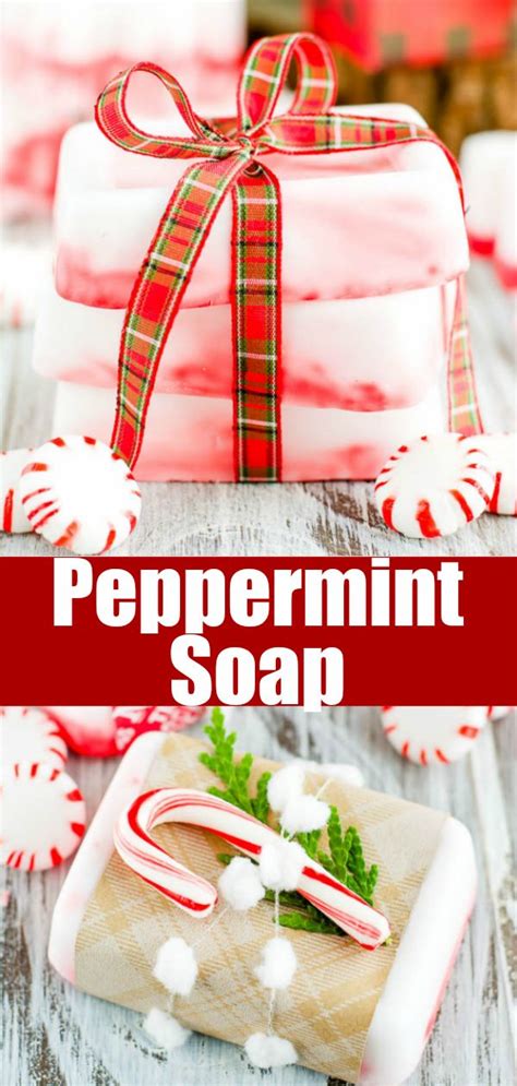 Diy Peppermint Soap Peppermint Soap Handmade Soap Recipes Homemade