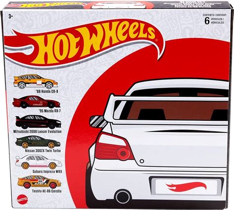 Hot Wheels Japanese Multipacks Of Toy Cars Scale Authentic Decos Popular Castings