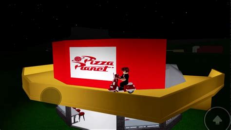 Pizza Planet At My House In Bloxburg Roblox Youtube