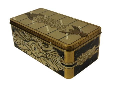 YU GI OH 2019 COLLECTOR S TIN GOLD SARCOPHAGUS 3 MEGA TIN MEGA