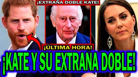 EXTRAÑA DOBLE DE KATE MIDDLETON POR WILLIAM Y NUEVA LECTURA DE LABIOS