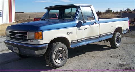 1990 Ford F150 Xlt Lariat Pickup Truck In Lebanon Ks Item 7316 Sold