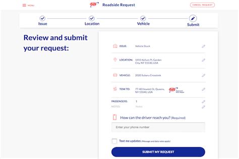 Request Roadside Assistance Online Your Aaa Network