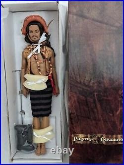 Tonner Doll Captain Jack Sparrow Pirates Of The Caribbean Nude Custom Outfit Tonner Tyler