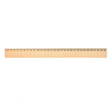 Axis 30cm Wooden Ruler - Modern Promotions