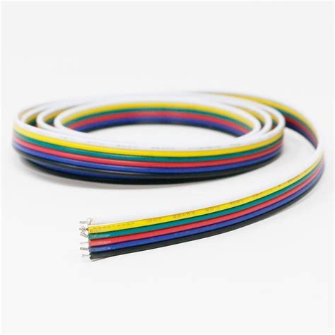 M Flachband Kabel F R Rgb Cct Led Litze Adrig Rgbw Rgbww